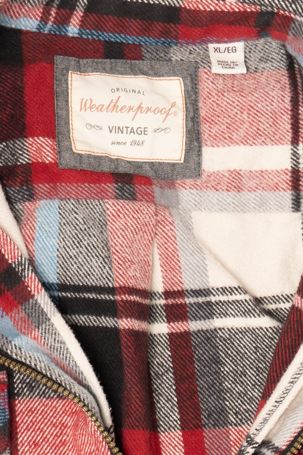 Red Plaid Weatherproof Button Up Shirt (2020s)