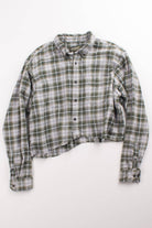 Cropped Eddie Bauer Flannel Shirt (2000s)
