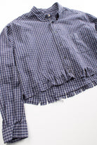 Dockers Cropped Flannel Shirt