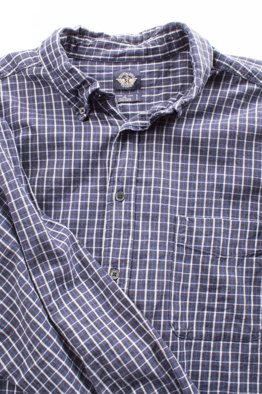 Dockers Cropped Flannel Shirt