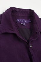 Vintage Plum Ralph Lauren Flannel Shirt 3480