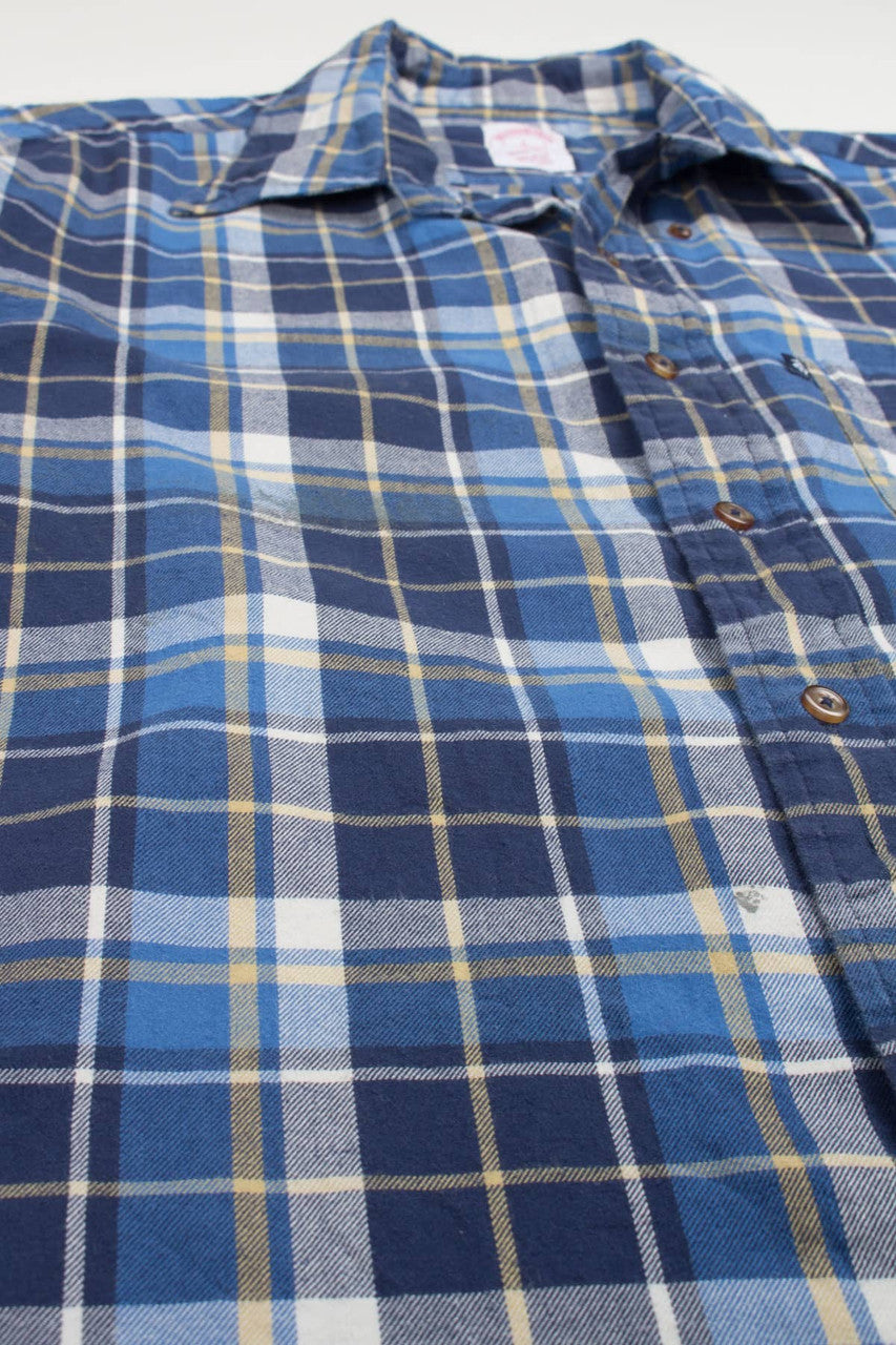Vintage Brooks Brothers Flannel Shirt 3536