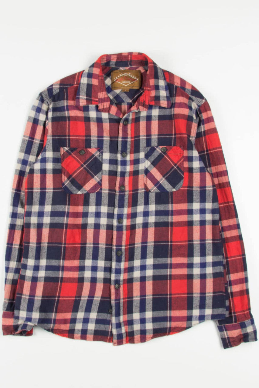 Vintage Red Camel Flannel Shirt 3551