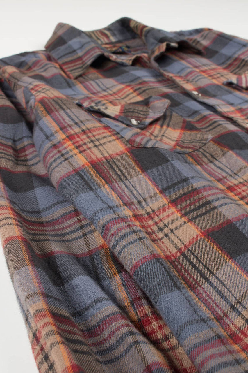 Vintage Ponderosa Flannel Shirt 3555