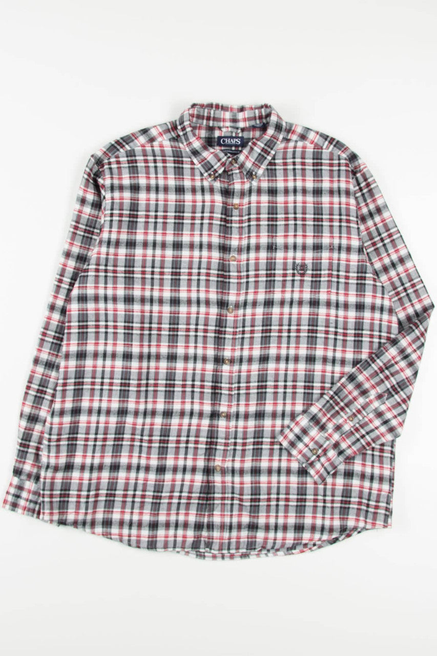 Vintage Chaps Flannel Shirt 3557