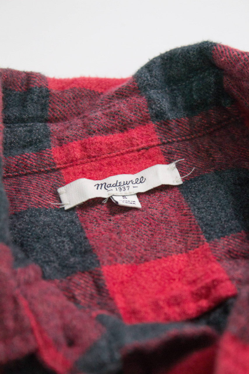 Vintage Madewell Flannel Shirt