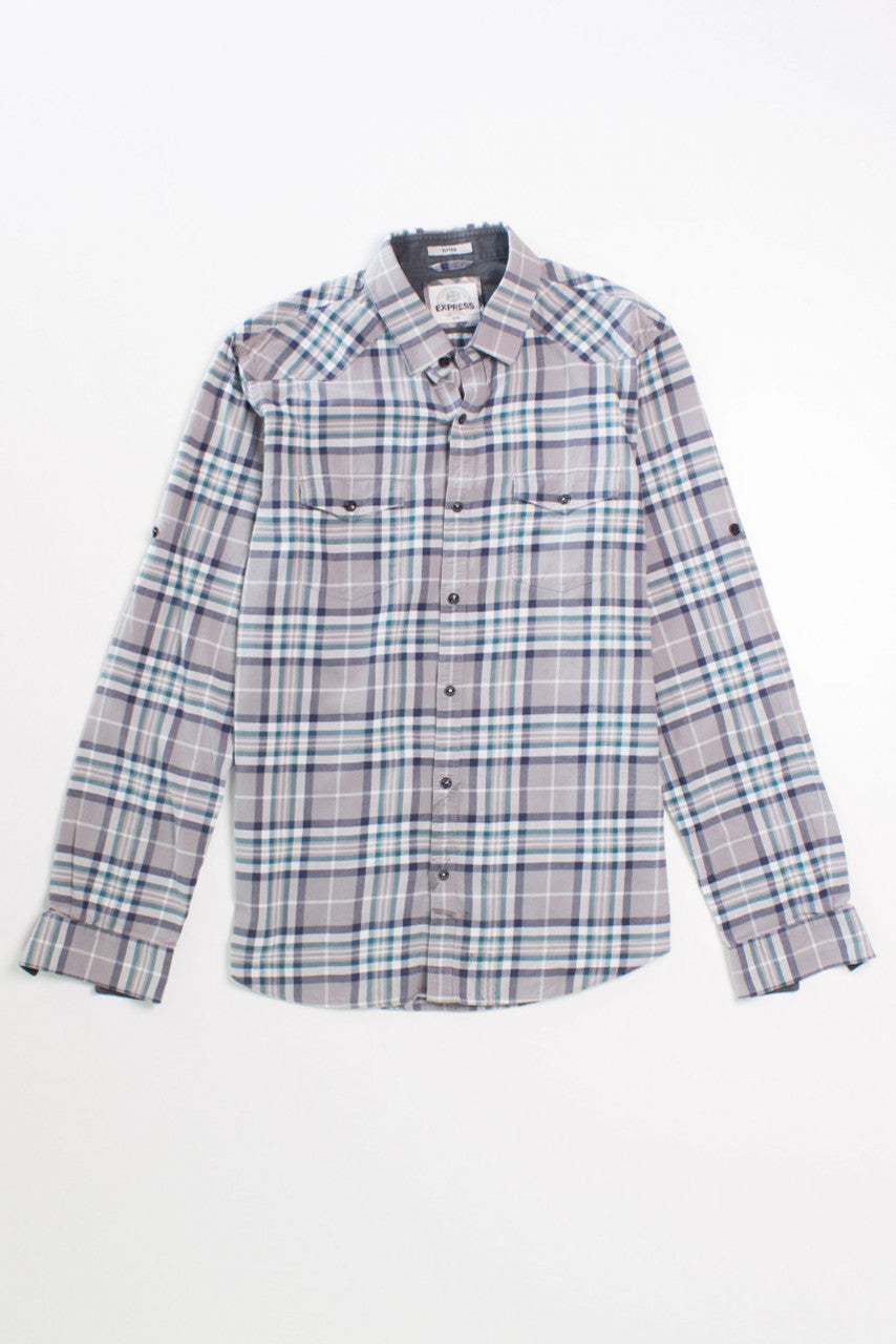 Vintage Express Flannel Shirt