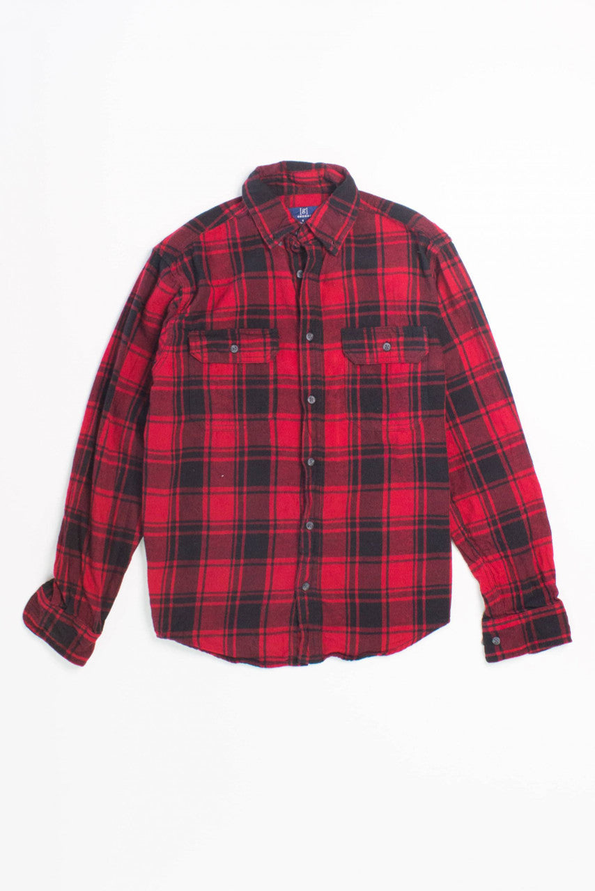 Vintage George Flannel Shirt (2000s) 1