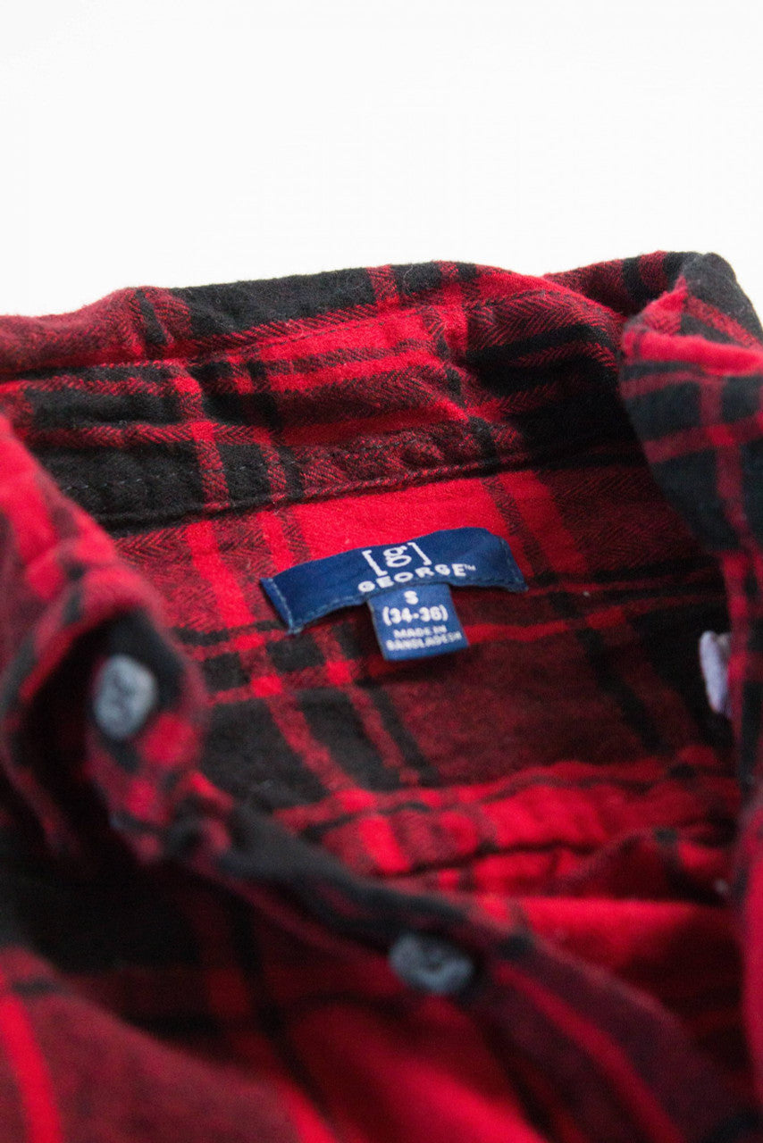 Vintage George Flannel Shirt (2000s) 1