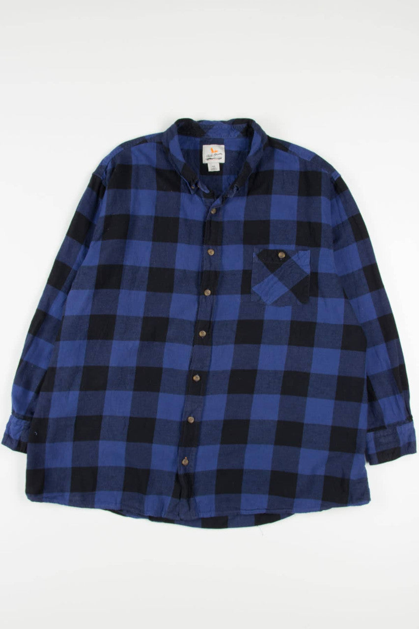 Buffalo Plaid Field & Stream Flannel Shirt (2000s)