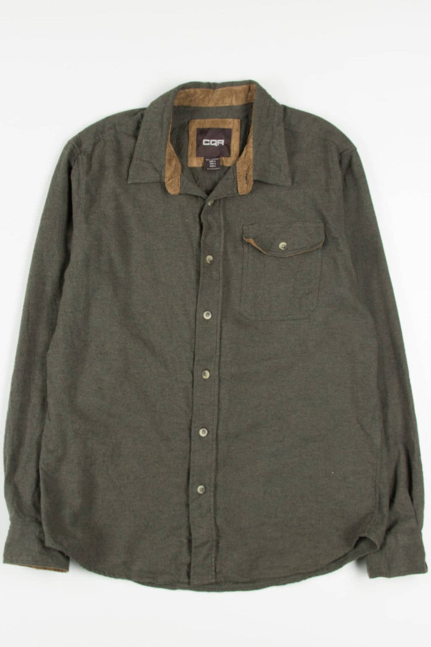 Green CQR Flannel Shirt (2000s)