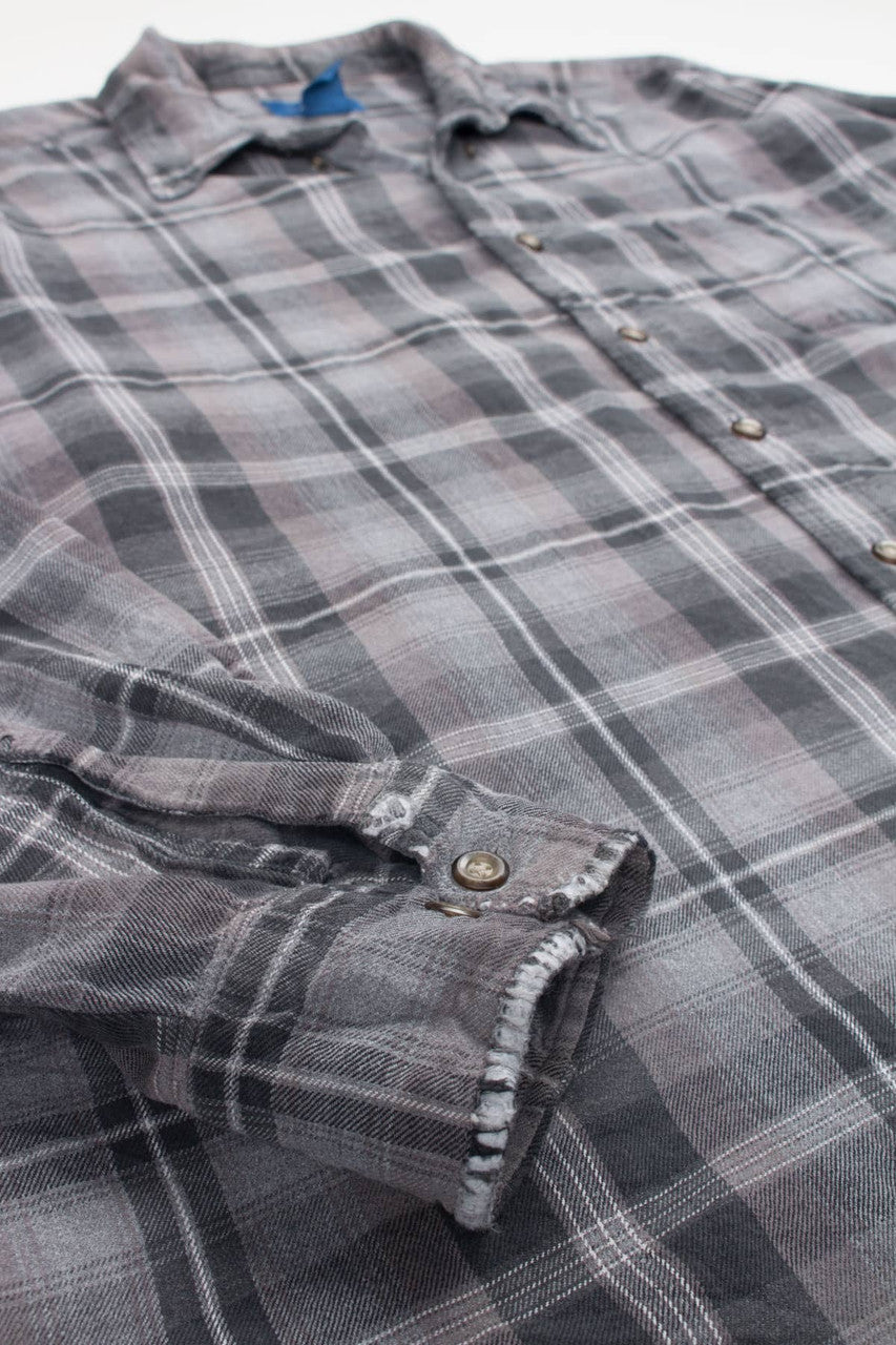 Frayed Towncraft Flannel Shirt (2000s)