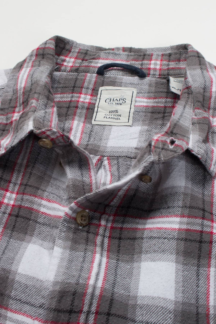 Vintage Chaps Flannel Shirt 3711