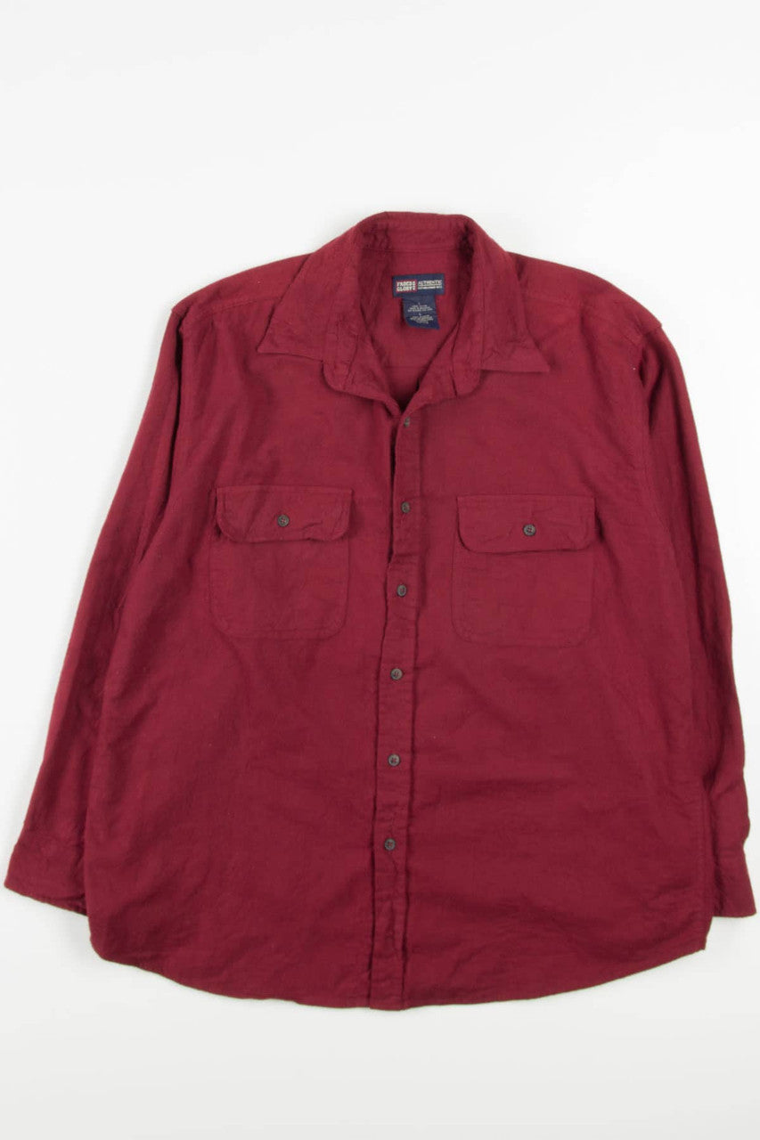 Red Faded Glory Flannel Shirt 3715