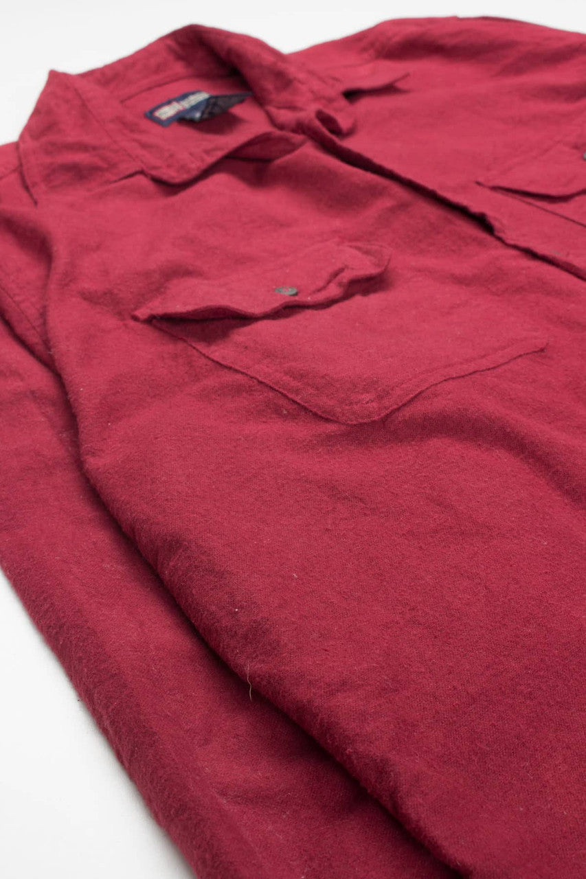 Red Faded Glory Flannel Shirt 3715