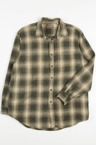Green G.H. Bass Flannel Shirt 3717