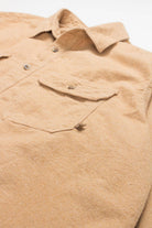 Beige Gander Mountain Flannel Shirt 3718