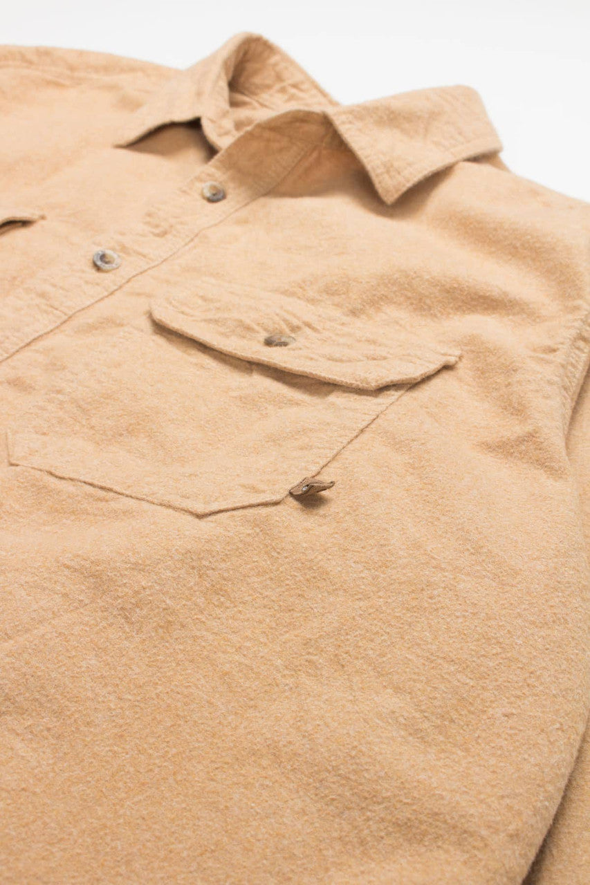 Beige Gander Mountain Flannel Shirt 3718