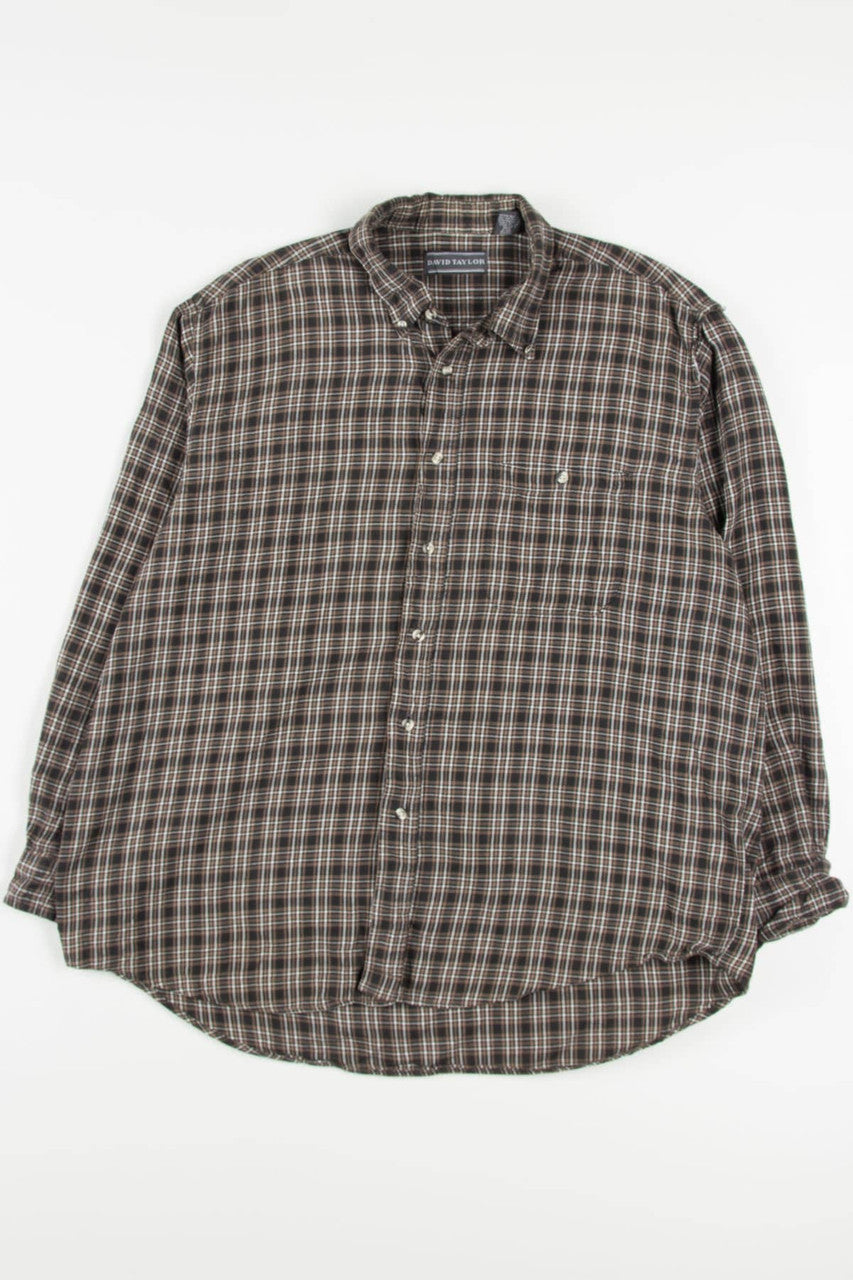 Vintage David Taylor Flannel Shirt 3720