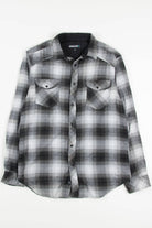 Black Burnside Flannel Shirt 3727