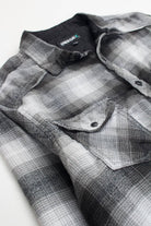 Black Burnside Flannel Shirt 3727