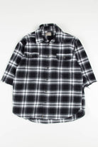 Chopped Sleeves Jachs Flannel Shirt 3732