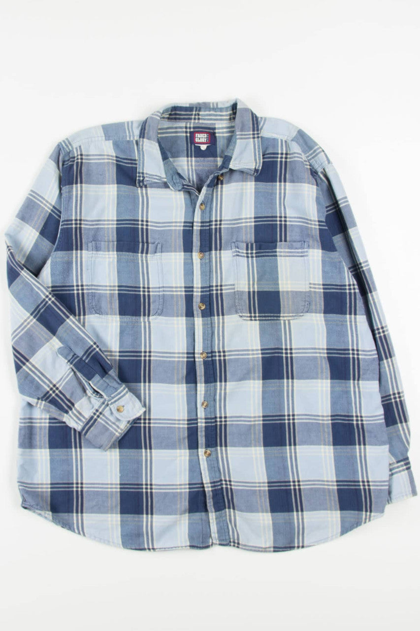 Vintage Faded Glory Flannel Shirt 3744