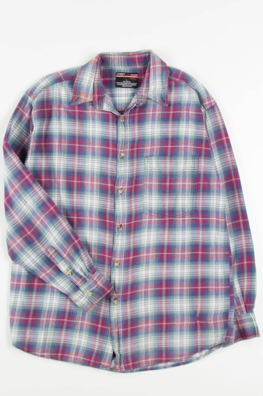Vintage Streetline USA Flannel Shirt 3746