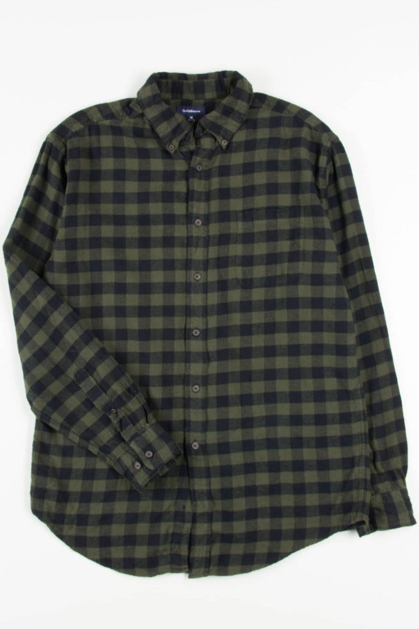 Olive Croft & Barrow Flannel Shirt 3749