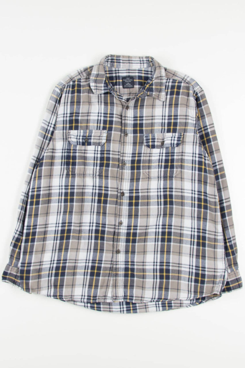 Vintage Faded Glory Flannel Shirt 3752
