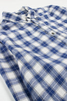 Blue St. John's Bay Flannel Shirt 3757