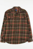 Brown George Flannel Shirt 3760