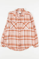 Peach Universal Thread Flannel Shirt 3762