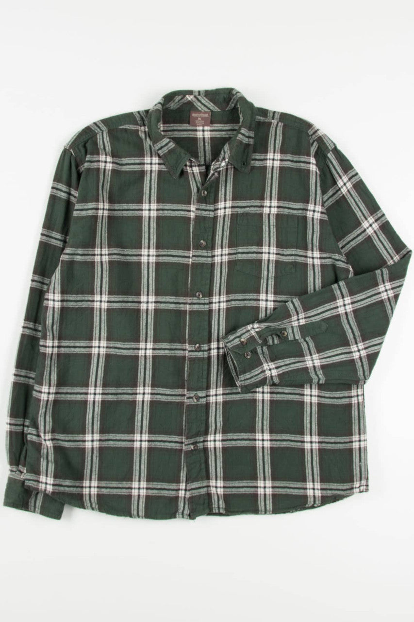 Green Great Northwest Flannel Shirt 3763
