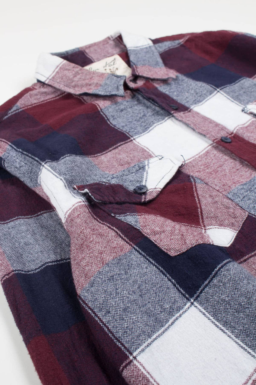 Vintage Coastal Flannel Shirt 3774