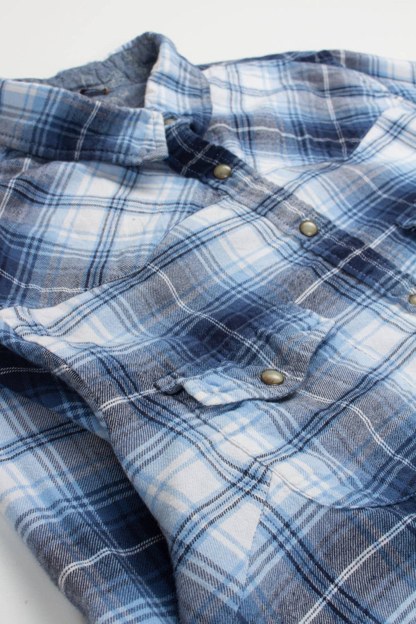 Blue Jachs Girlfriend Western Flannel Shirt 3776
