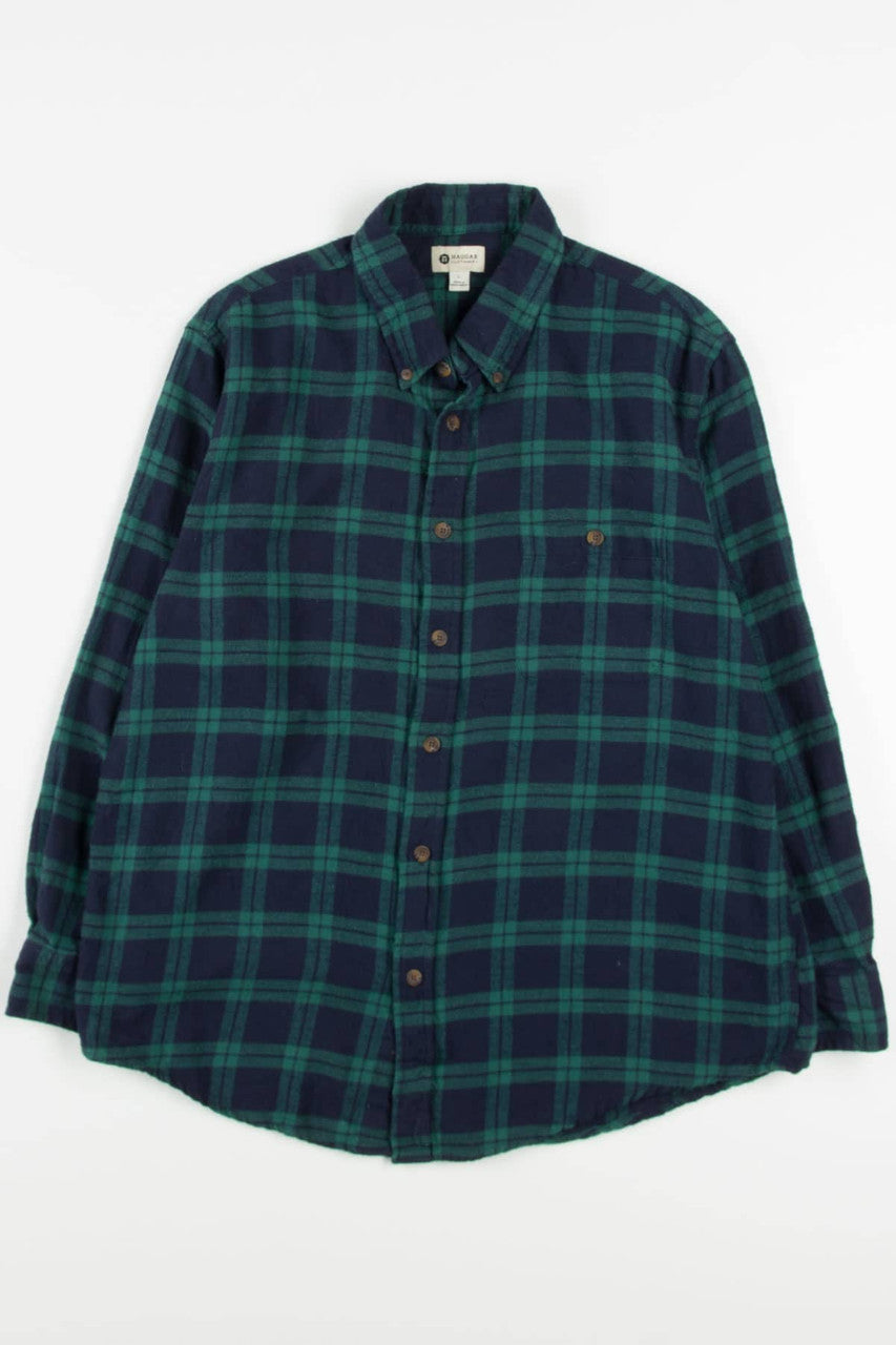 Vintage Haggar Clothing Flannel Shirt 3781