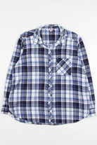 Women's Blue Woolrich Flannel Shirt 3786