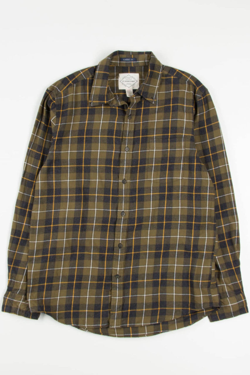 Vintage St. John's Bay Flannel Shirt 3803