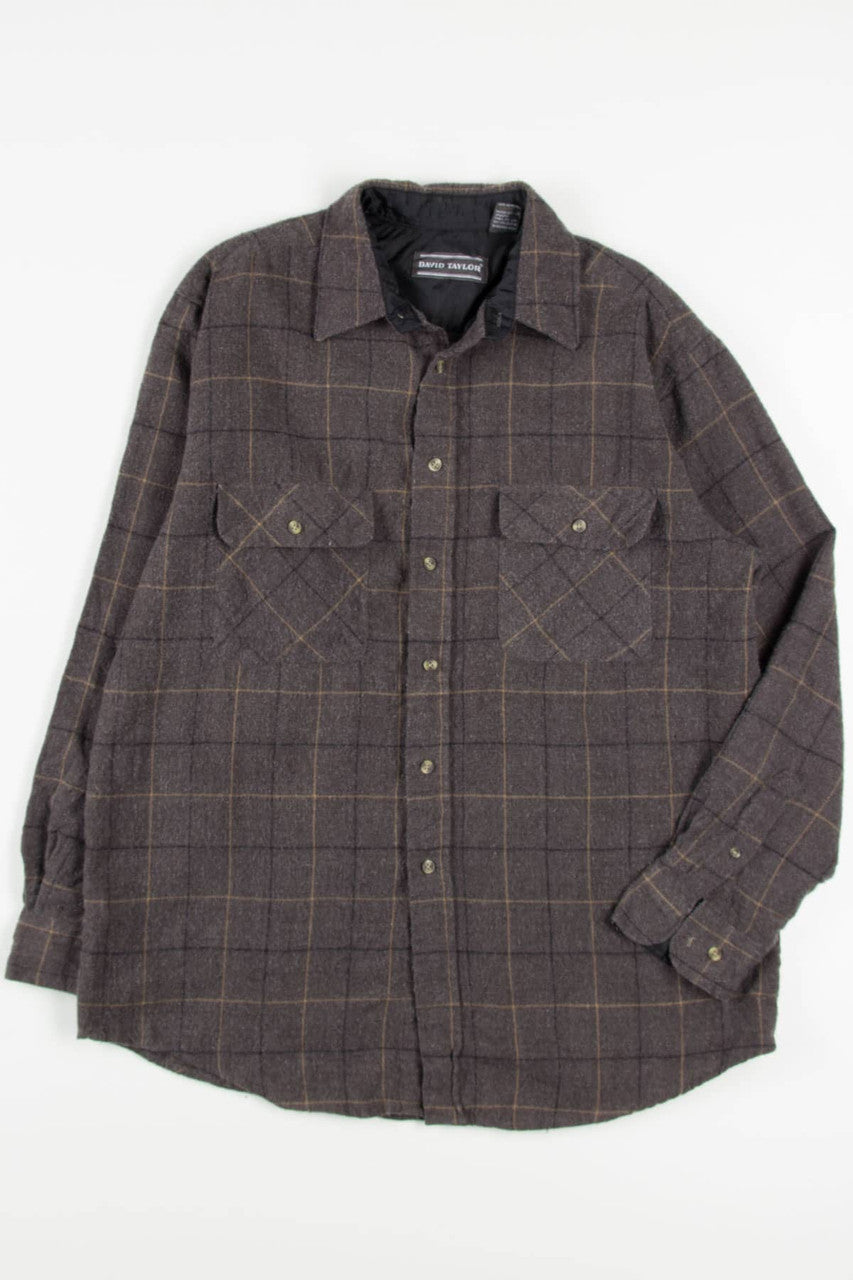 Vintage David Taylor Flannel Shirt 3805