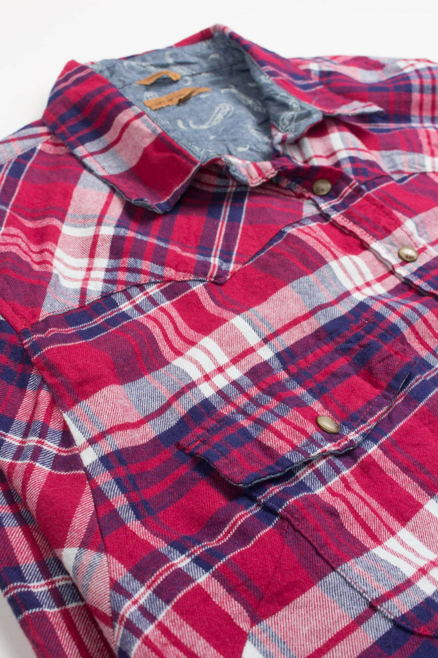 Vintage Jachs Girlfriend Flannel Shirt 3806