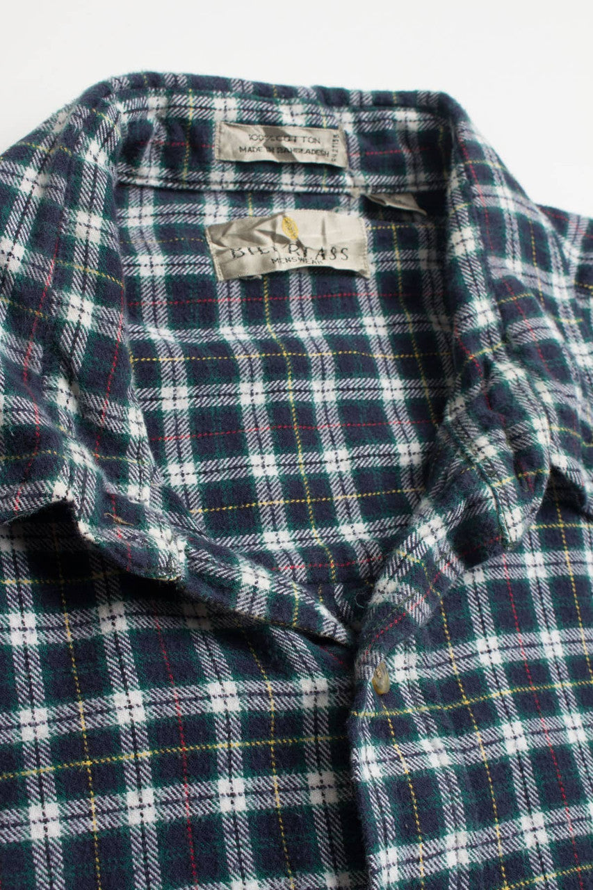 Vintage Bill Blass Flannel Shirt 3809