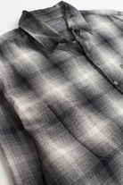 Black Plaid Calvin Klein Flannel Shirt 3813
