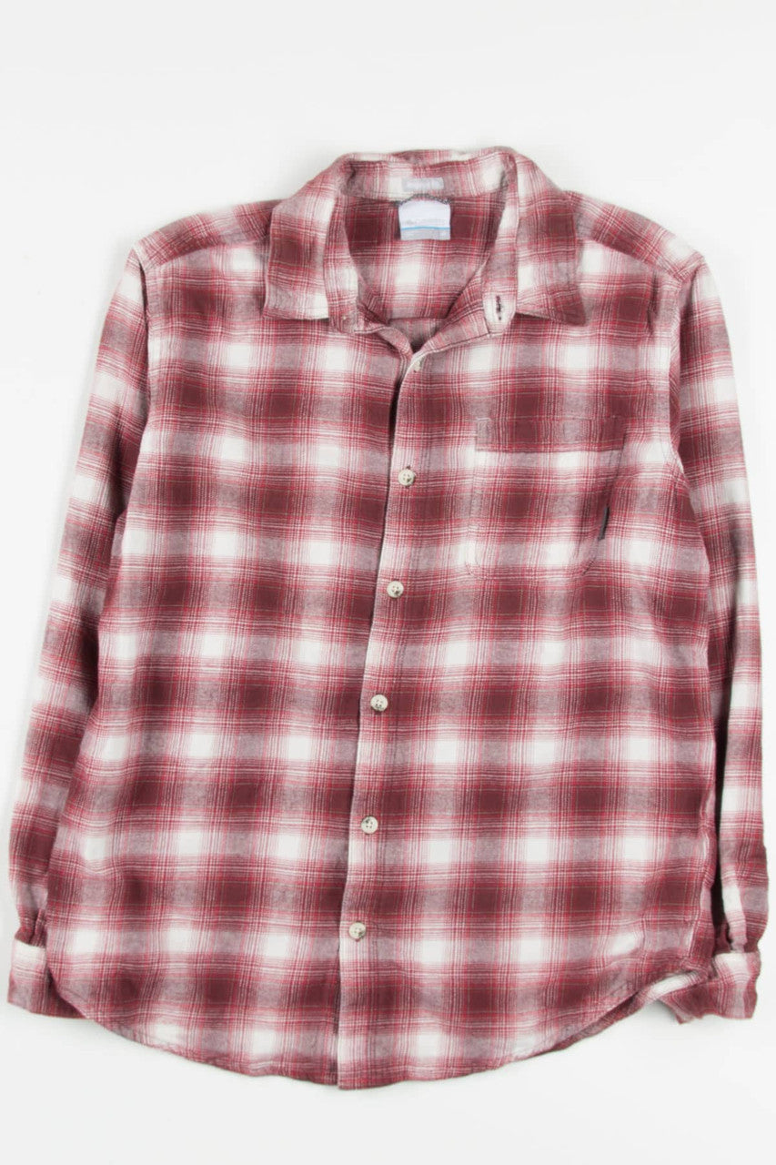 Red Columbia Flannel Shirt 3817