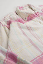 Vintage Pastel Spring Flannel Shirt 3819