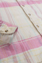 Vintage Pastel Spring Flannel Shirt 3819
