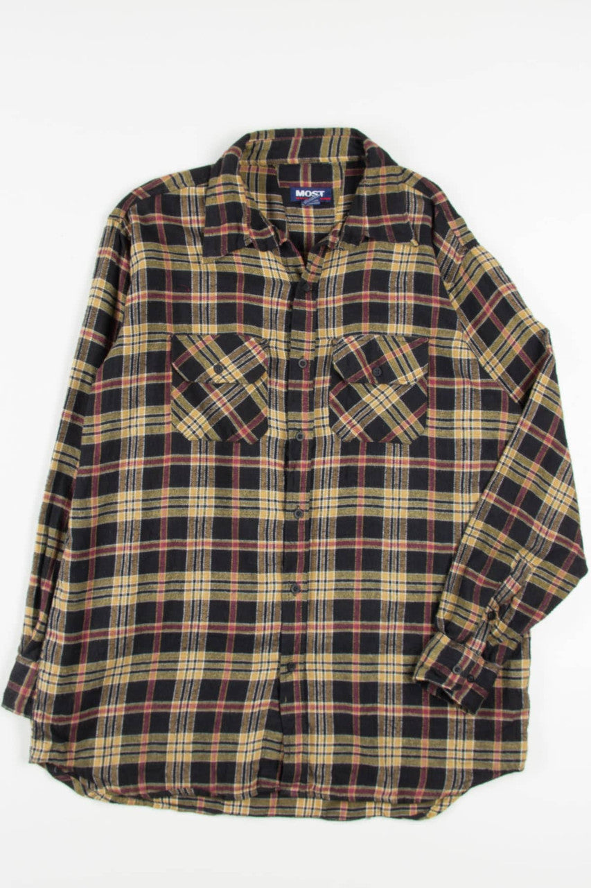 Vintage Most Flannel Shirt 3824