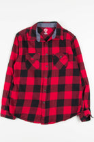 Red Wonder Nation Flannel Shirt 3828