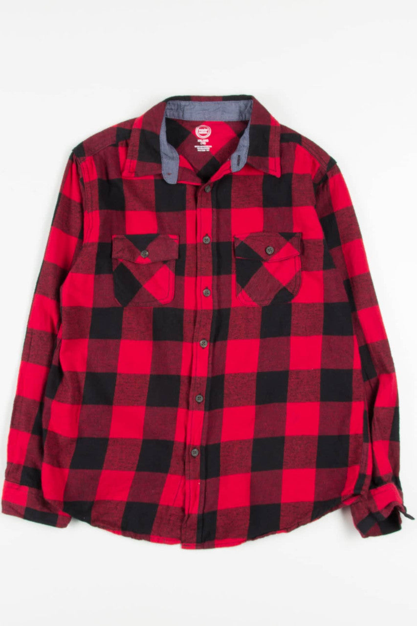 Red Wonder Nation Flannel Shirt 3828