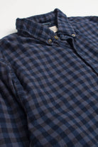 Blue Boston Traders Flannel Shirt 3830